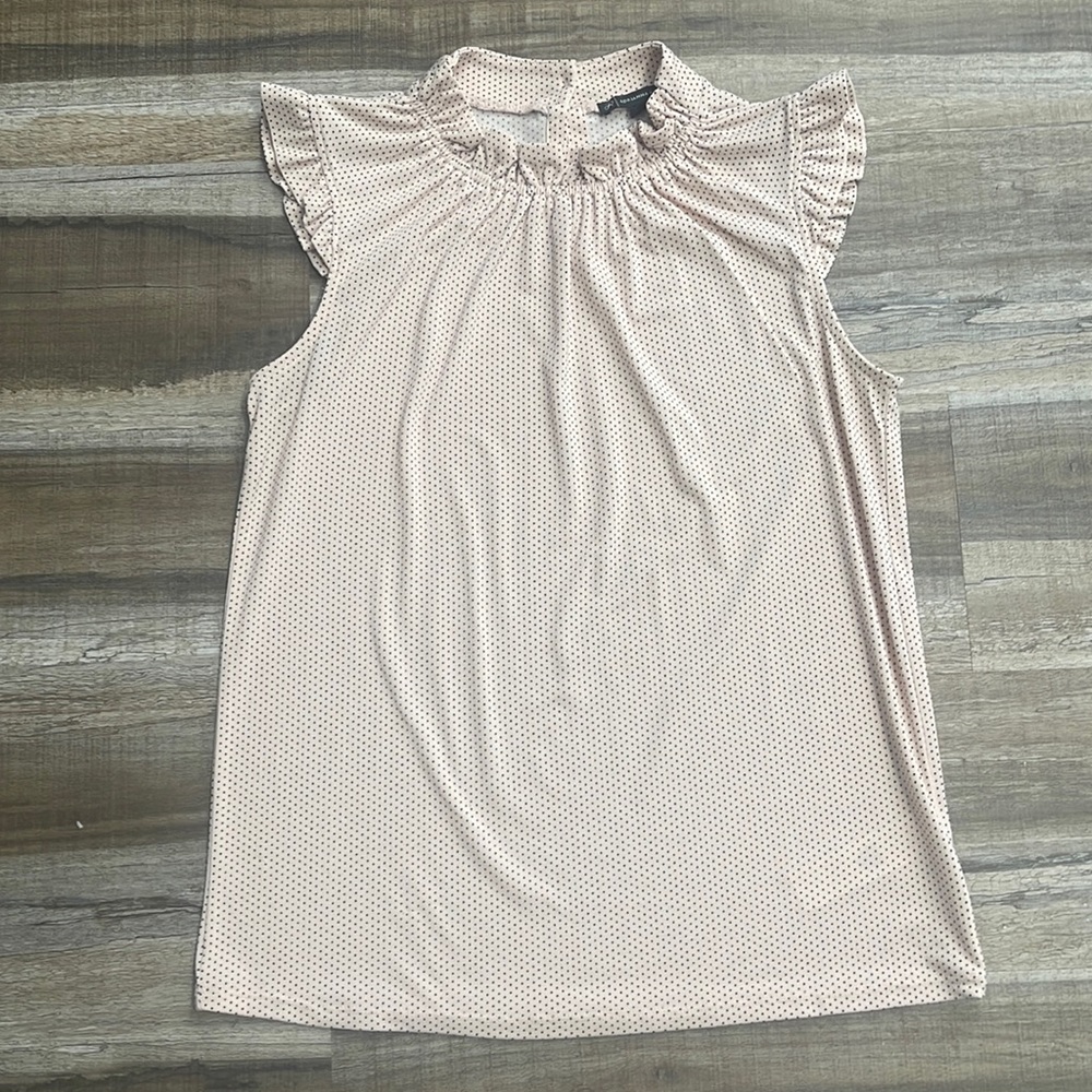 Womens Pink Tank Blouse- Size Small